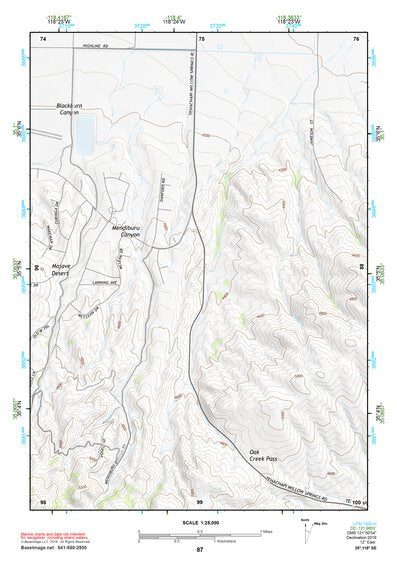 35118SE Page 87 Tehachapi Topo Preview 1
