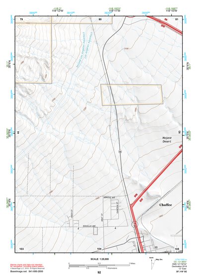 35118SE Page 92 Tehachapi Topo Preview 1