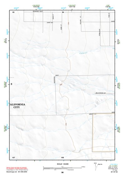 35118SE Page 96 Tehachapi Topo Preview 1