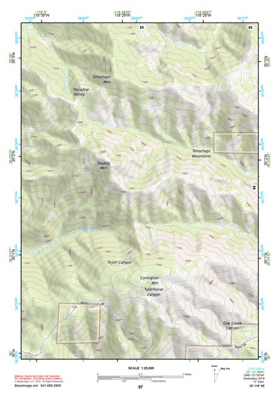 35118SE Page 97 Tehachapi Topo Preview 1