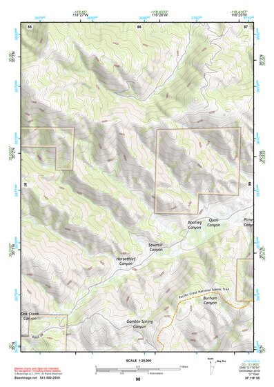 35118SE Page 98 Tehachapi Topo Preview 1