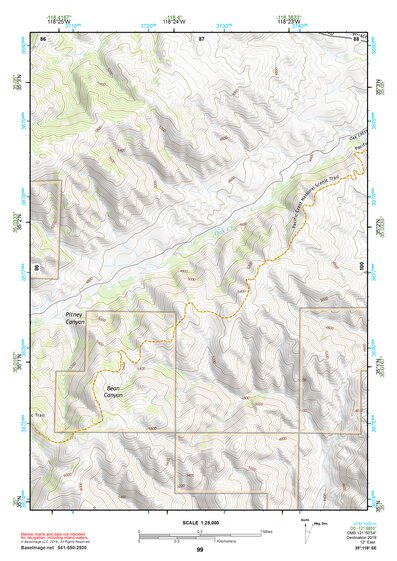 35118SE Page 99 Tehachapi Topo Preview 1