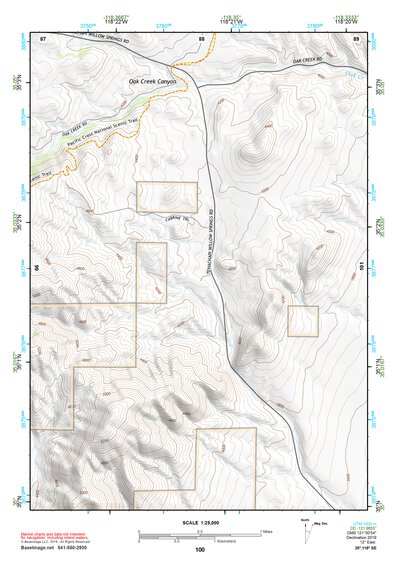 35118SE Page 100 Tehachapi Topo Preview 1