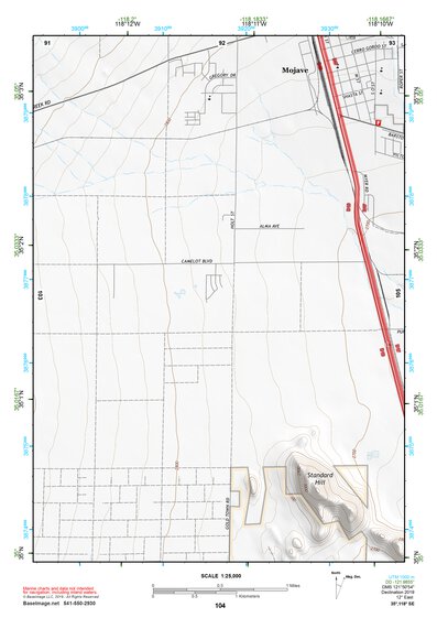 35118SE Page 104 Tehachapi Topo Preview 1