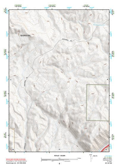 35118SW Page 5 Tehachapi Topo Preview 1