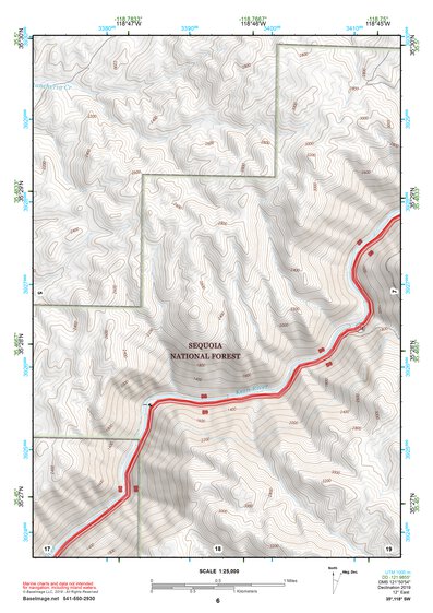 35118SW Page 6 Tehachapi Topo Preview 1