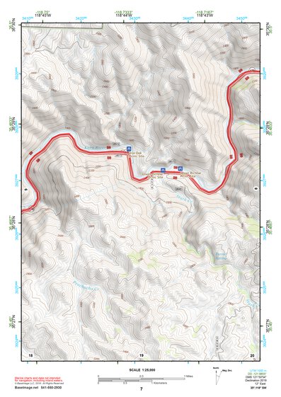35118SW Page 7 Tehachapi Topo Preview 1