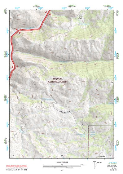 35118SW Page 8 Tehachapi Topo Preview 1