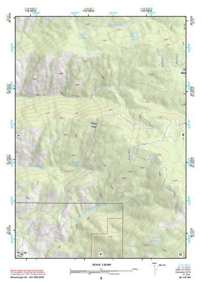 35118SW Page 9 Tehachapi Topo Preview 1