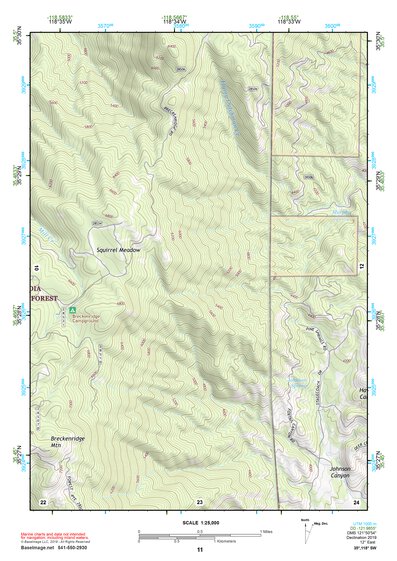35118SW Page 11 Tehachapi Topo Preview 1