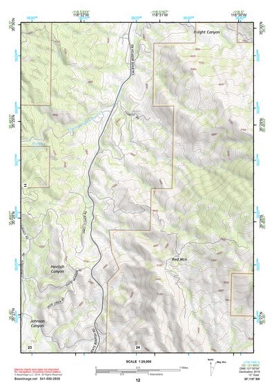 35118SW Page 12 Tehachapi Topo Preview 1