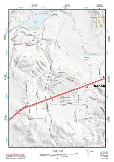 35118SW Page 16 Tehachapi Topo Preview 1
