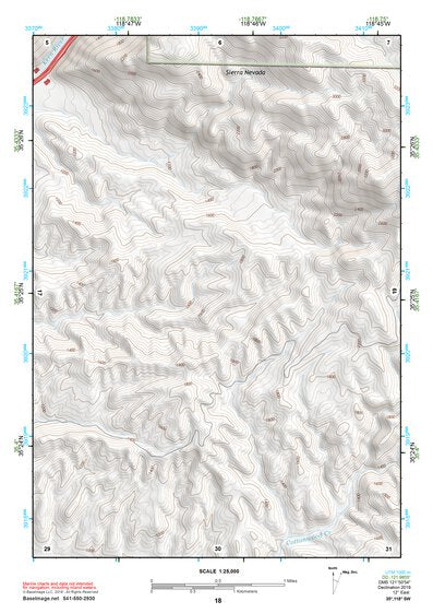 35118SW Page 18 Tehachapi Topo Preview 1