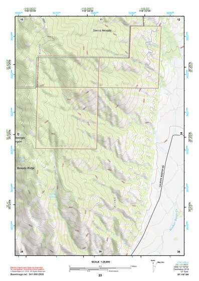 35118SW Page 23 Tehachapi Topo Preview 1