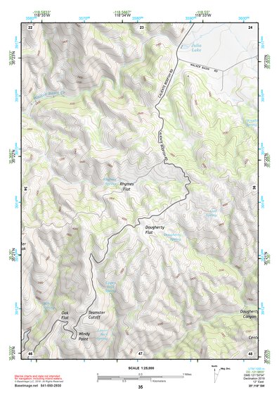 35118SW Page 35 Tehachapi Topo Preview 1