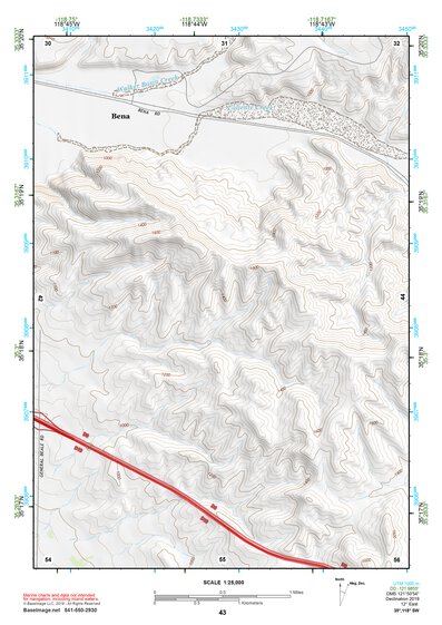 35118SW Page 43 Tehachapi Topo Preview 1