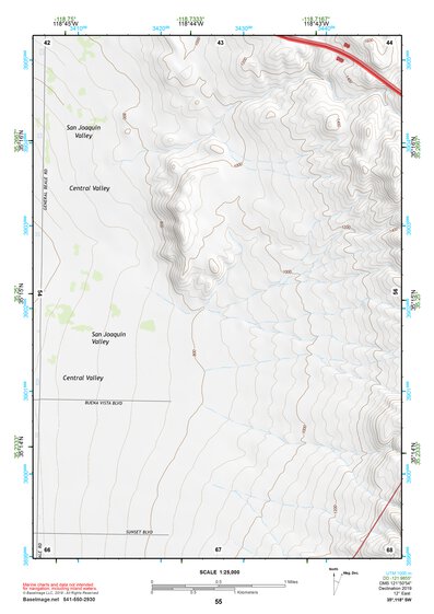 35118SW Page 55 Tehachapi Topo Preview 1