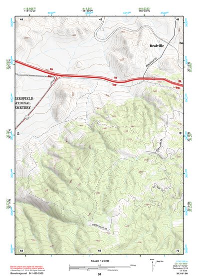 35118SW Page 57 Tehachapi Topo Preview 1