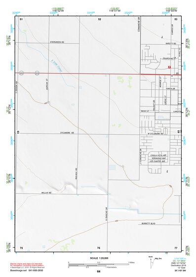 35118SW Page 64 Tehachapi Topo Preview 1