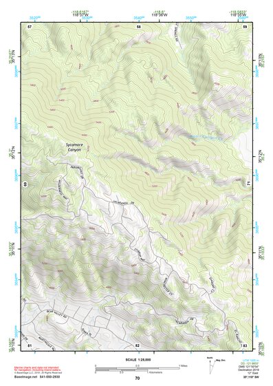 35118SW Page 70 Tehachapi Topo Preview 1
