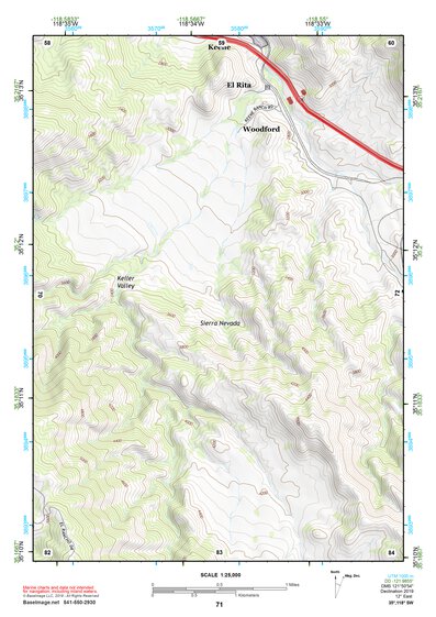 35118SW Page 71 Tehachapi Topo Preview 1