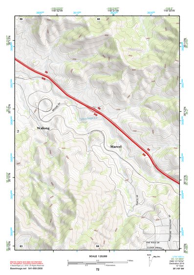 35118SW Page 72 Tehachapi Topo Preview 1