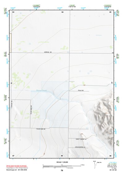 35118SW Page 76 Tehachapi Topo Preview 1
