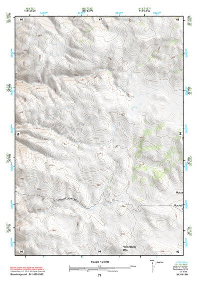 35118SW Page 79 Tehachapi Topo Preview 1