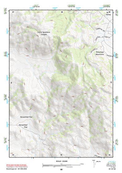 35118SW Page 80 Tehachapi Topo Preview 1