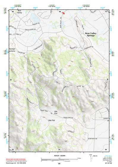 35118SW Page 81 Tehachapi Topo Preview 1