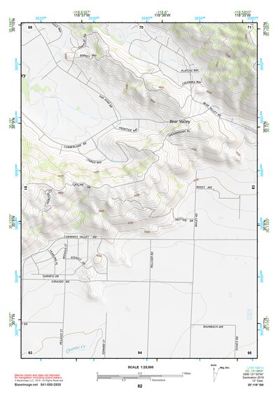 35118SW Page 82 Tehachapi Topo Preview 1