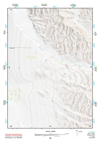 35118SW Page 89 Tehachapi Topo Preview 1