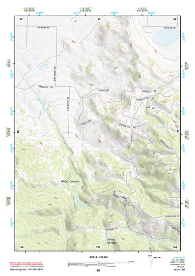 35118SW Page 95 Tehachapi Topo Preview 1