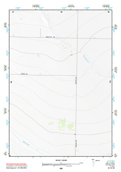 35118SW Page 100 Tehachapi Topo Preview 1