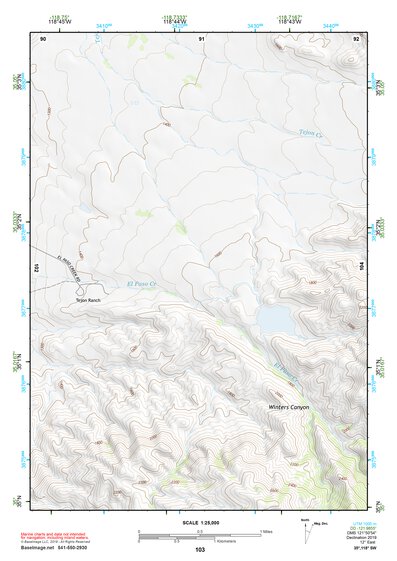 35118SW Page 103 Tehachapi Topo Preview 1