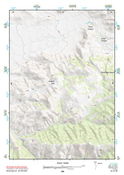 35118SW Page 104 Tehachapi Topo Preview 1