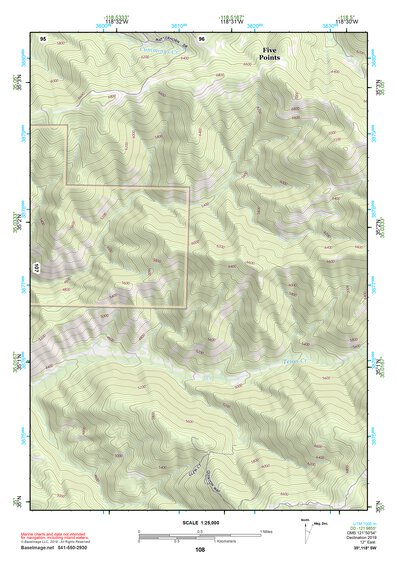 35118SW Page 108 Tehachapi Topo Preview 1
