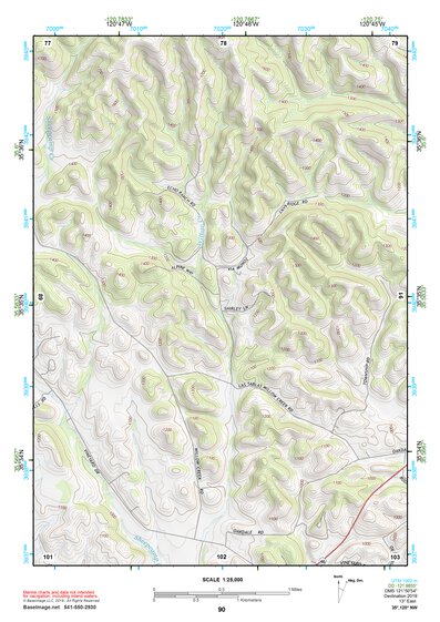 35120NW Page 90 Paso Robles Topo Preview 1