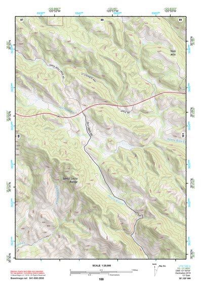 35120NW Page 100 Paso Robles Topo Preview 1