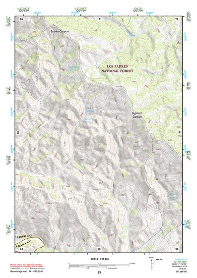 35120SE Page 83 San Luis Obispo Topo Preview 1