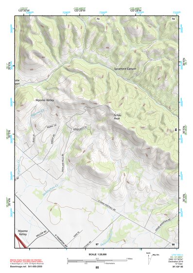 35120SE Page 85 San Luis Obispo Topo Preview 1