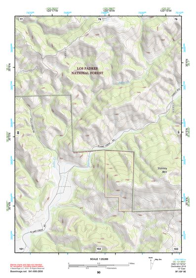 35120SE Page 90 San Luis Obispo Topo Preview 1