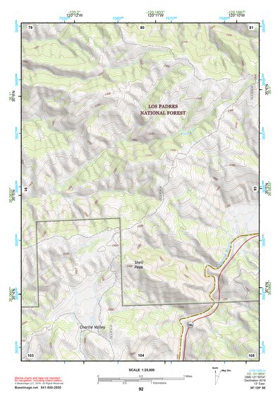 35120SE Page 92 San Luis Obispo Topo Preview 1
