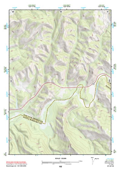 35120SE Page 102 San Luis Obispo Topo Preview 1