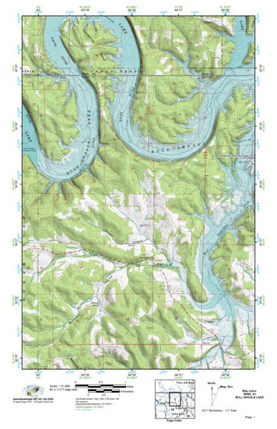 (36092a1) Page 001 Bull Shoals Lake Preview 1
