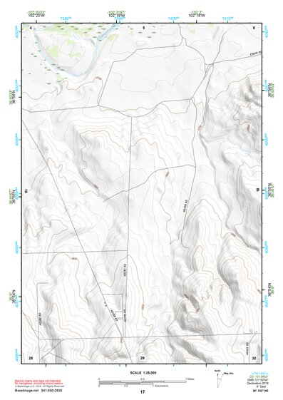 36102NE Page 17 Boise City Topo Preview 1