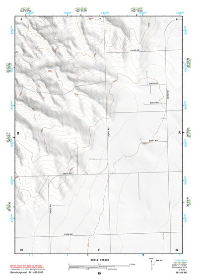 36102NE Page 19 Boise City Topo Preview 1