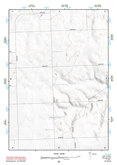 36102NE Page 20 Boise City Topo Preview 1