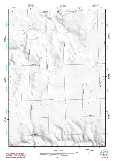 36102NE Page 22 Boise City Topo Preview 1