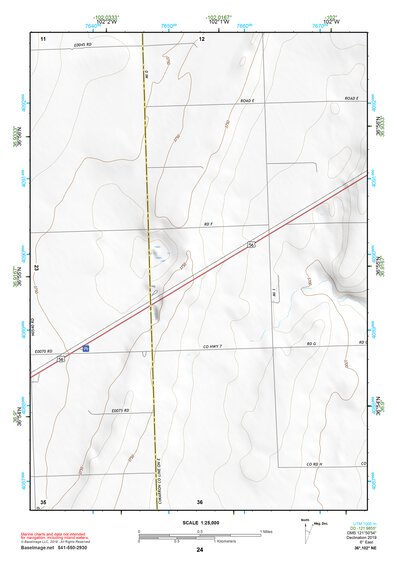 36102NE Page 24 Boise City Topo Preview 1